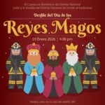 Desfile del Día de Reyes de los bomberos será este lunes 5 en la Ciudad Colonial
