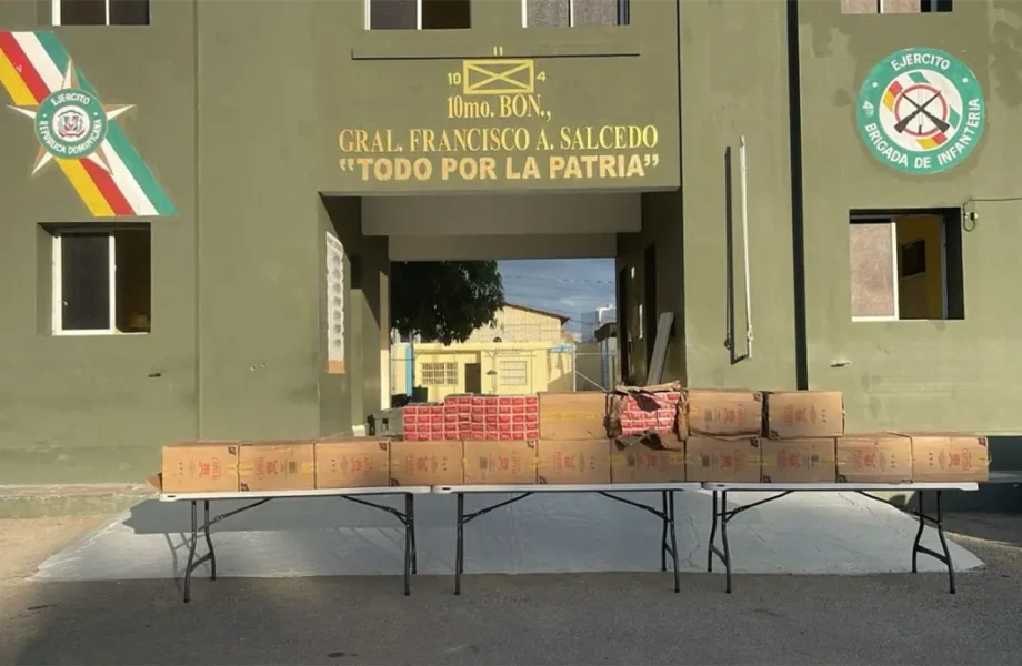Ejército incauta contrabando de 168 mil cigarrillos en Manzanillo