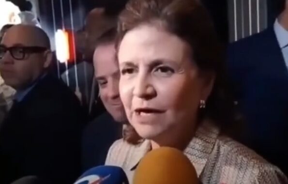 Apagón interrumpe a Raquel Peña mientras hablaba sobre aumento de facturas eléctricas