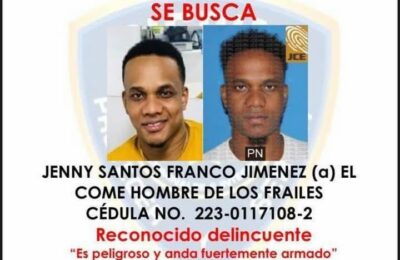 Policía informa fallecimiento de reconocido delincuente “El Come Hombre de Los Frailes” tras enfrentar agentes de la DICRIM
