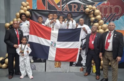 Niños dominicanos conquistan medallas en torneo internacional de taekwondo en Puerto Rico