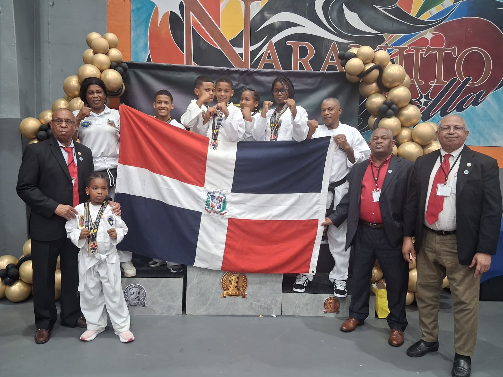 Niños dominicanos conquistan medallas en torneo internacional de taekwondo en Puerto Rico