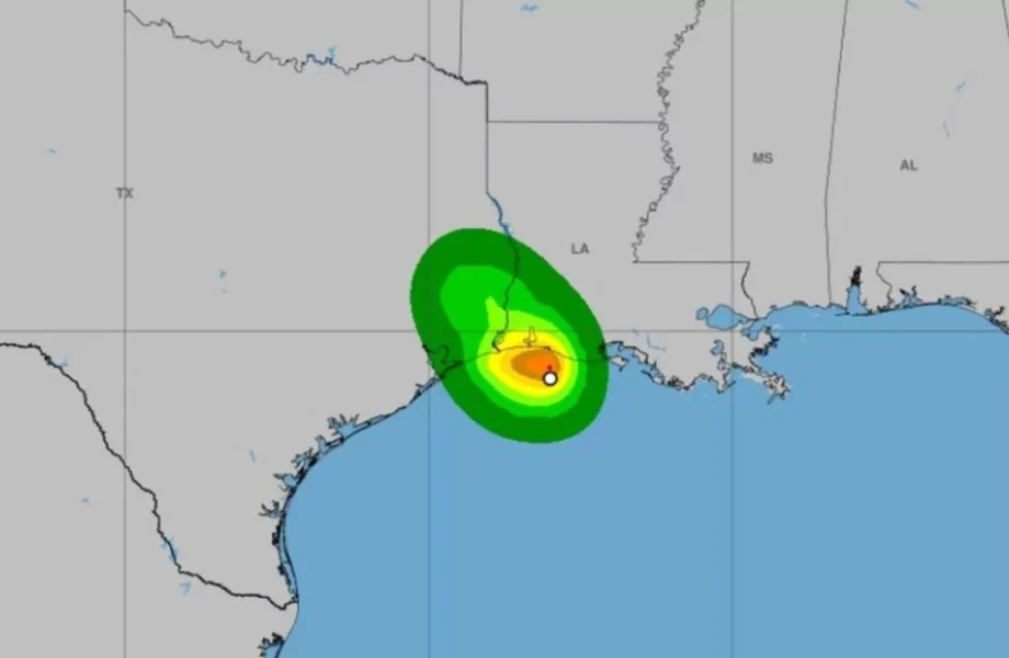 La tormenta tropical Edouard toca tierra en Luisiana, en el sur de Estados Unidos