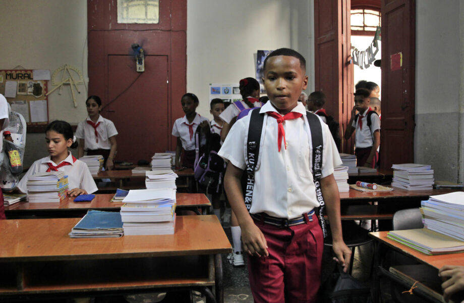 Cuba inicia un curso escolar «ajustado» a la crisis y al “sobresfuerzo” de las familias