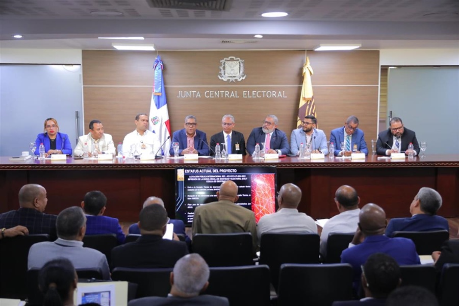 JCE da seguimiento al proceso de cedulación en reunión con delegados de partidos políticos
