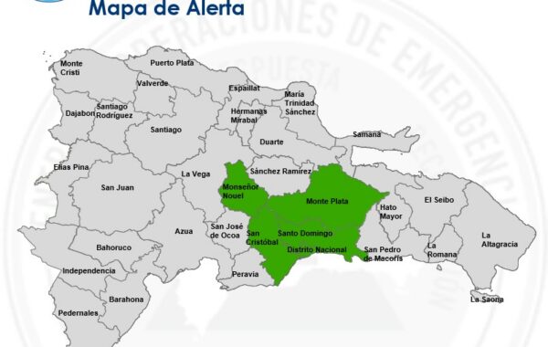 COE amplía alerta verde por lluvias, tormentas eléctricas y ráfagas de viento