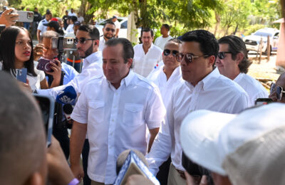 David Collado deja iniciadas obras en Maimón, Puerto Plata, por más de 168 millones de pesos .