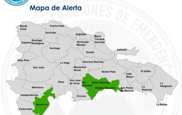 COE declara alerta por lluvias y posibles inundaciones ante el paso de una onda tropical