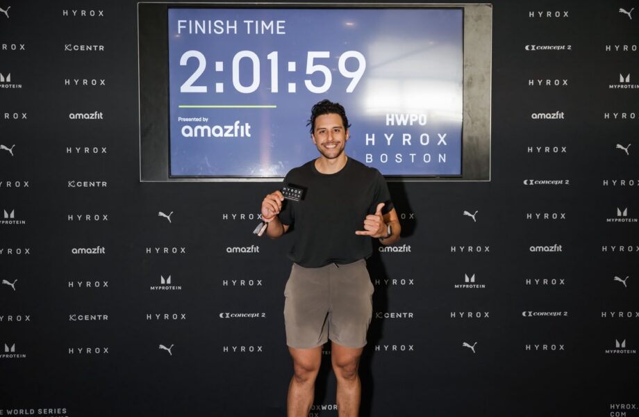 Raymond Rodríguez completa su primer HYROX en Boston