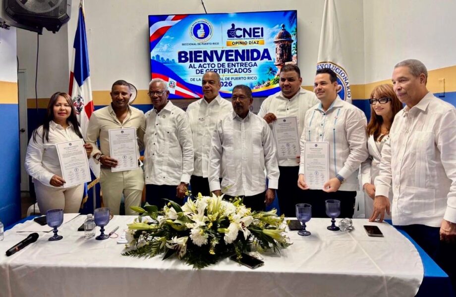 PRM en Puerto Rico certifica a su Dirección Política y anuncia juramentación de un consejo de 61 dirigentes